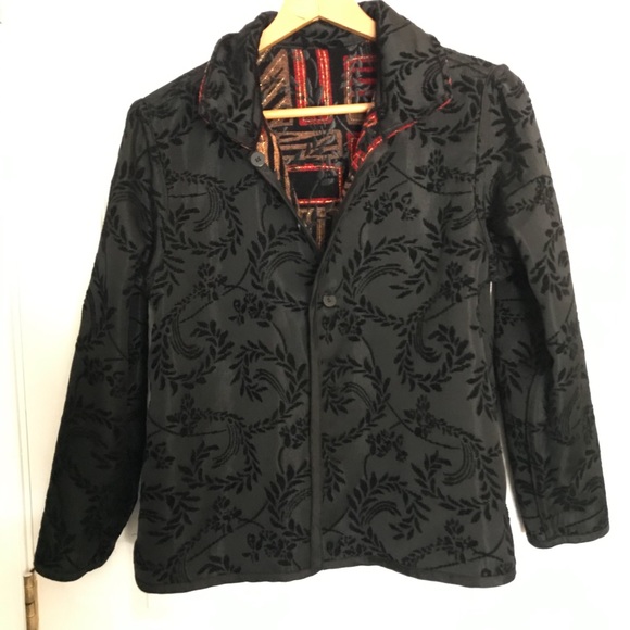 Vintage Geometric Shimmer Jacket - Picture 8 of 9